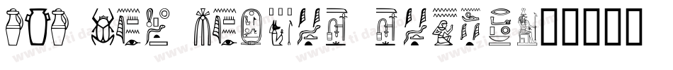 HKH Old Glyphs short字体转换